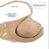Felina - Paramour Angie Front Close Minimizer Bra for Women Black view 4