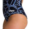arena Carbonics Pro Light Drop Back Maxlife One Piece Swimsuit, Black - Royal, 22 view 2