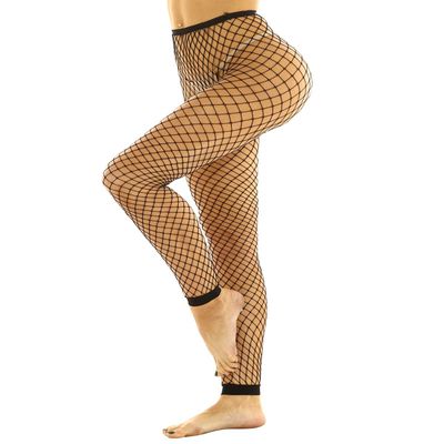 ACSUSS Women's Fishnet Sheer Stretchy Full Length Tights Leggings Pantyhose Stockings Medium Gride2 One Size
