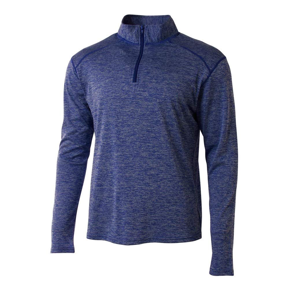 Adult Medium Royal Space Dye 1/4 Zip