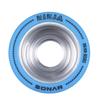 Riedell Ninja Agile Wheels - Sonar Roller Skate Wheels - 4 Pack of 59mm x 38mm | Blue | 93A view 2