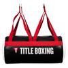 TITLE Boxing Premier Leather Uppercut Bag, Black/Red/White, 60 lbs - Uppercut Bag, Specialty Punching Bag, Angle Punching Bag, Punching Bag, Heavy Bag, Hanging Punching Bag for Adults view 1