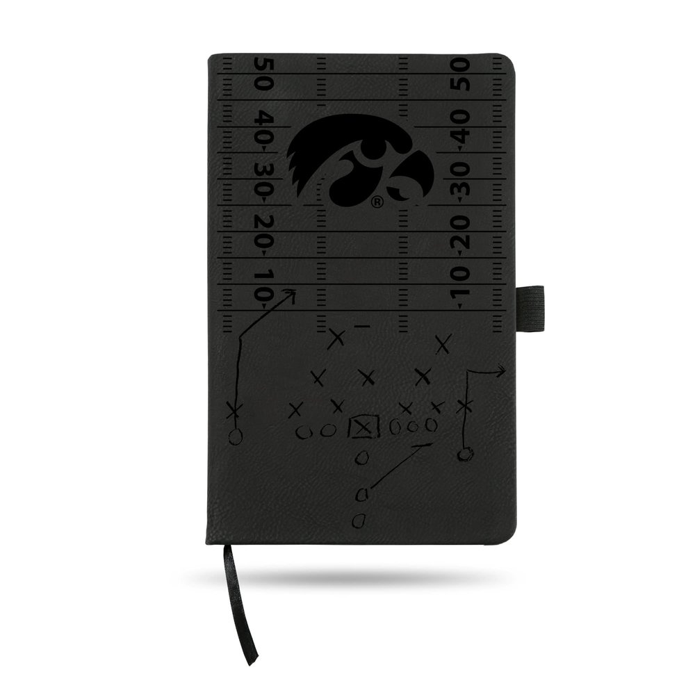 Rico Industries NCAA Iowa Hawkeyes Laser-Engraved Color Notepad, 5.25 x 8.25-inches