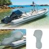 uxcell 600D Oxford Cloth Motor Full Outboard Boat Engine Cover Waterproof Boat Motor Cover Fit Up to 100-150HP Gray view 2