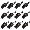 Fya Whistle, Plastic Whistle with Lanyard, Loud Clear Black Whistles Bulk Great for Coaches, Referees, and Officials view 1