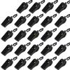 Fya Whistle, Plastic Whistle with Lanyard, Loud Clear Black Whistles Bulk Great for Coaches, Referees, and Officials view 1