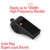 Fya Whistle, Plastic Whistle with Lanyard, Loud Clear Black Whistles Bulk Great for Coaches, Referees, and Officials view 2