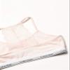 Calvin Klein Kids Girls' Modern Cotton Racerback Bralette with Lace 2-Pack, Crystal Pink/Nude, Small view 2