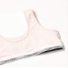 Calvin Klein Girl's Kids Modern Cotton Bralette, Multipack Bra, Heather Grey/White, Medium view 2