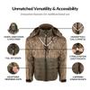 Drake Waterfowl LST Guardian Flex Double Down Eqwader Full Zip with Hood Mossy Oak Bottomland Large view 3