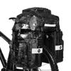 Rhinowalk Bike Pannier Bag Set for Bicycle Cargo Rack Saddle Bag Shoulder Bag Laptop Pannier Rack Bicycle Bag Professional Cycling Accessories 3 in 1-Black view 1