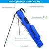 LONGCHAO Golf Bag, Lightweight Golf Club Bags with Stand and Strap, Pitch and Putt Golf Bag 2 Way Driver Golf Bags, (Blue) view 3