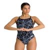 arena Carbonics Pro Light Drop Back Maxlife One Piece Swimsuit, Black - Black, 22 view 1
