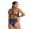 arena Carbonics Pro Light Drop Back Maxlife One Piece Swimsuit, Black - Black, 22 view 3