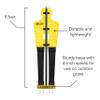 SKLZ Pro Training Soccer Defender Mannequin, Yellow view 2