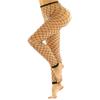 ACSUSS Women's Fishnet Sheer Stretchy Full Length Tights Leggings Pantyhose Stockings Large Gride One Size view 1