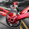 Bike Chain Guide MTB Bike Protector Road Bicycle Mountain Cycle Chain Guide Tensioner with Hollowed Design for Single Disc Sprocket, Front Dial Smooth Driving(Black) view 1