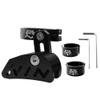 Bike Chain Guide MTB Bike Protector Road Bicycle Mountain Cycle Chain Guide Tensioner with Hollowed Design for Single Disc Sprocket, Front Dial Smooth Driving(Black) view 3