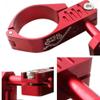 Bike Chain Guide MTB Bike Protector Road Bicycle Mountain Cycle Chain Guide Tensioner with Hollowed Design for Single Disc Sprocket, Front Dial Smooth Driving(Red) view 4