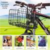 Hamiledyi Folding Bike Basket,Lift-Off Front Bike Basket with Handles Easy Installation Rear Cargo Rack - Rust Proof Bicycle Bag for Mountain Bike Accessories view 3