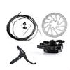 Mountain Bike Disk Brake Set G3/ HS1 Bicycle Disc Brake Kit Front and Rear 160mm Caliper Rotor with Bolts and Cable (R G3 Desk Brake Set) view 1