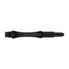 8 Flight Black Fixed Shafts Moulded Flight System - Intermediate 26mm