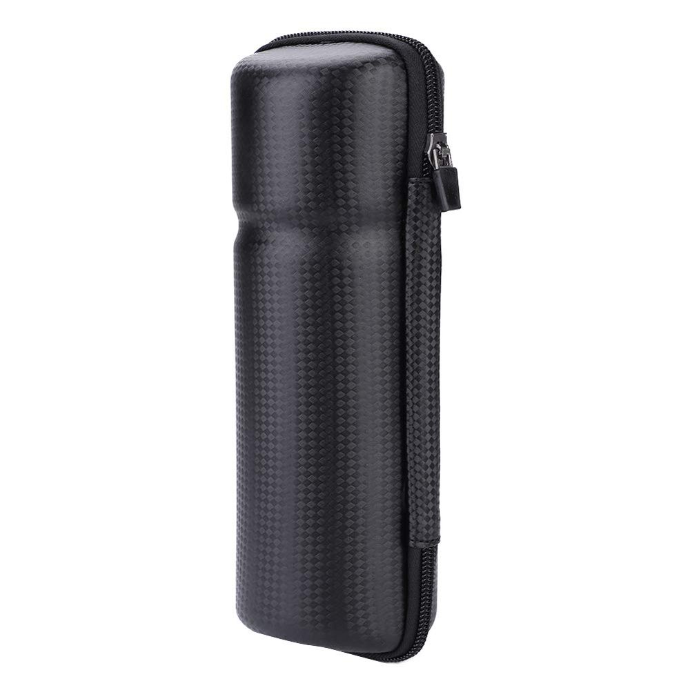 Bicycle Tool Bag, Portable Repair Kits Tools Bag Bike Kettle Rack Bottle Hard Shell Package(Carbon Black)