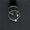 Clip On Big Large Fake Hoop Earrings for Women Non Pierced No Piercing Ear Fashion Huggie Hoops Jewelry Gifts (90mm Silver) view 2