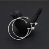 Clip On Big Large Fake Hoop Earrings for Women Non Pierced No Piercing Ear Fashion Huggie Hoops Jewelry Gifts (90mm Silver) view 3