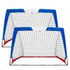 L RUNNZER Kids Soccer Goal, Pop Up Soccer Goal Net for Backyard, Set of 2 with Portable Carrying Case view 1
