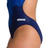 arena Women's Spraypaint Challenge Back MaxLife One Piece Athletic Training Swimsuit, Navy, 22 view 3