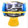 Wrestling Hair Cap - Under The Headgear 4 Strap Style - Black Galaxy - New in 2019! (Pink Trim) view 2