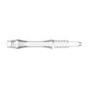 8 Flight Clear Fixed Shafts Moulded Flight System - Intermediate 26mm
