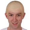 Auto-plaza Thick Bald Skin Head Hairless Fake Skull Wig Cap Fancy Dress Costume Cosplay Hat For Men Ladies Halloween Party view 1