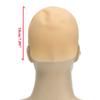 Auto-plaza Thick Bald Skin Head Hairless Fake Skull Wig Cap Fancy Dress Costume Cosplay Hat For Men Ladies Halloween Party view 2