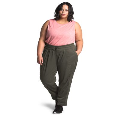 THE NORTH FACE Women's Aphrodite 2.0 Pant (Standard and Plus Size), New Taupe Green, Small Short