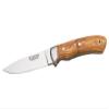 Joker Full Tang Hunting Knife Pantera CO16, Olive Wood Handle, Blade 3.94 inches, Brown Leather Sheath, Tool for Fishing, Hunting, Camping and Hiking view 1