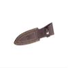Joker Full Tang Hunting Knife Pantera CO16, Olive Wood Handle, Blade 3.94 inches, Brown Leather Sheath, Tool for Fishing, Hunting, Camping and Hiking view 2