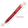 SOFIALXC Double Layer Tai Chi Sword Bags, Oxford Fabric Wushu Carry Case Weapon Bag Kendo Bag,Red view 2