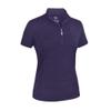 Monterey Club Women's Melange Jersey Performance Sport Top #2362 (Navy, Medium) view 1