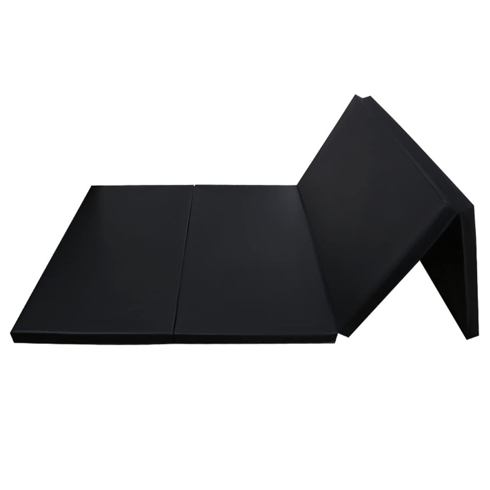 Geniqua Gymnastics Mat Folding Stretching Mat Fitness Home Workout Yoga Tumbling Pad