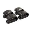 Slaige Police Duty Belt Keepers With Hidden Snap - Basketweave (4-Pack) view 2