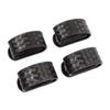 Slaige Police Duty Belt Keepers With Hidden Snap - Basketweave (4-Pack) view 3