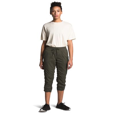 THE NORTH FACE Women's Aphrodite 2.0 Pant (Standard and Plus Size), New Taupe Green, X-Large Short