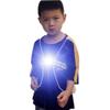 LED Running Vest Light Rechargeable Reflective Safety Ultralight Bright Chest Lamp Adjustable Visibility Lightweight Rainproof Multicolored Fiber Optics for Women Men Kids Jogging Biking Riding view 1