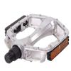 MASO Bicycle Pedals White 1 Pair Aluminum Alloy Mountain Dead Fly Ankles Road Bike Universal Ball Bearing view 4