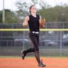 RIP-IT Girls 4-Way Stretch Softball Pants (Black, Medium) view 2