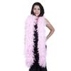 ZUCKER Turkey Feather Chandelle Boa - (72 Inch) - Christmas Decorations - Vibrant Holiday Home Decor - Heavy Feather Boas for Adults - Roaring 20's Costume, Mardi Gras Party Boa - Candy Pink view 1