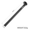BESNIN Seat Post,Bike Seatpost 27.2mm 350mm Bicycle Saddle Angle Adjustable Seatpost for MTB Road Bike BMX (27.2*350mm) view 2