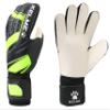 KELME Soccer Goalkeeper Gloves - Professional Goalie Glove Unisex - Football GK Gloves Super Grip Latex Finger Protection (Black/Green, Size 8 (Youth-Teen)) view 1